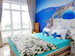Ipoh town Santorini @majestic condo 6 pax